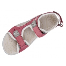 Lowa Sandal Urbano Nubuck Leather Berry/Light Grey Women